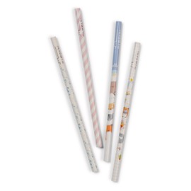 NICI Mymochi 61811 Set of 4 Pencils in Gift Box - Beige - Practical Mymochi Pencil Set in Kawaii Design - Ideal for School Bag & Office, Great Gift Idea for Friendship