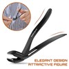 Toenail Clippers for Seniors Thick Toenails, Upgrade Angled Head Large