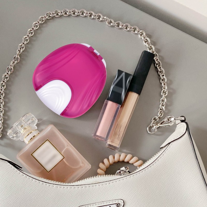 1 Pack Press Retainer Case, Portable Denture Box, Braces Denture