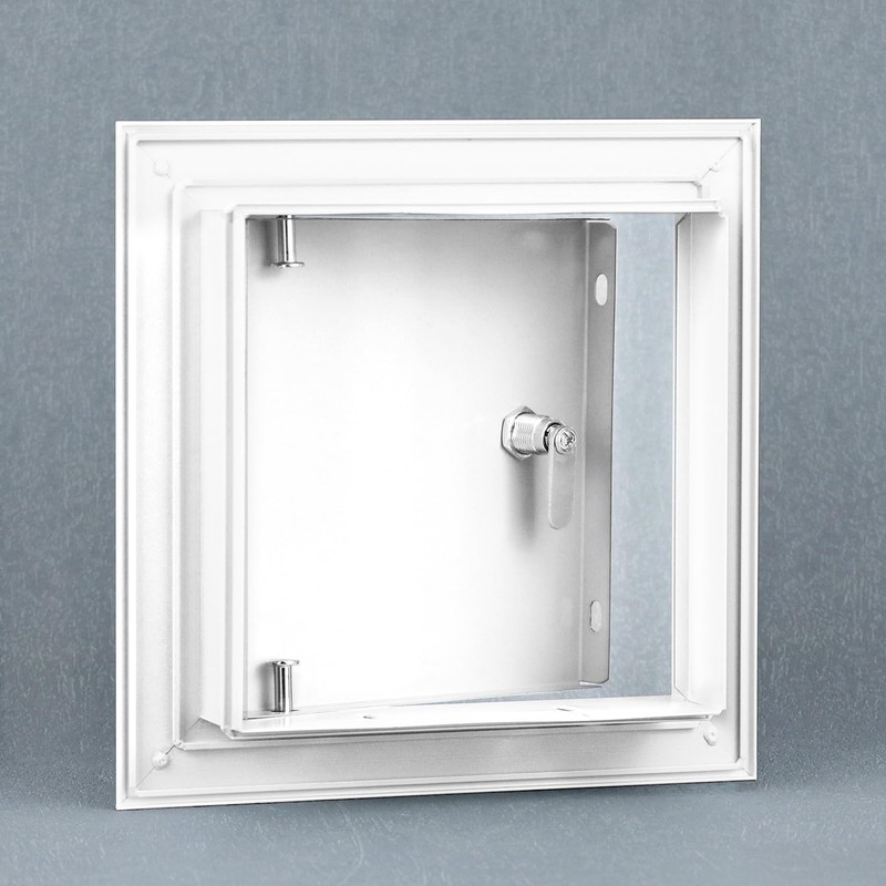 QWORK Aluminum Alloy Access Panel, 6 x 6 Inch Service