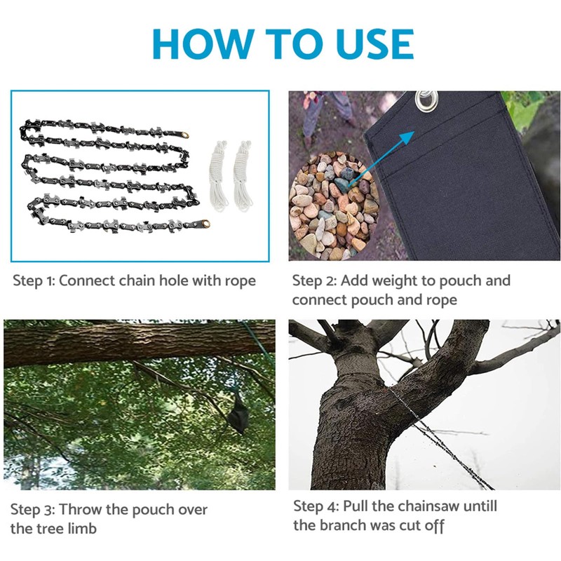 MAX COOL 48 Inch High Reach Tree Limb Hand Rope