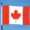 Canada Flag 3x5 FT Canadian Banner Polyester for Outdoor Indoor