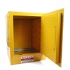 Gdrasuya10 Flammable Liquids Storage Cabinet, 12Gallon Hazardous Leakproof Bins Safety