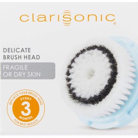 Clarisonic Delicate Facial Cleansing Brush Head Replacement, Compatible with Mia 1, Mia 2, Mia Fit, Alpha Fit, Smart Profile Uplift and Alpha Fit X, 1 Count