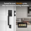 Aqara Front Door Handleset, Single Cylinder Exterior Door Entry Handle
