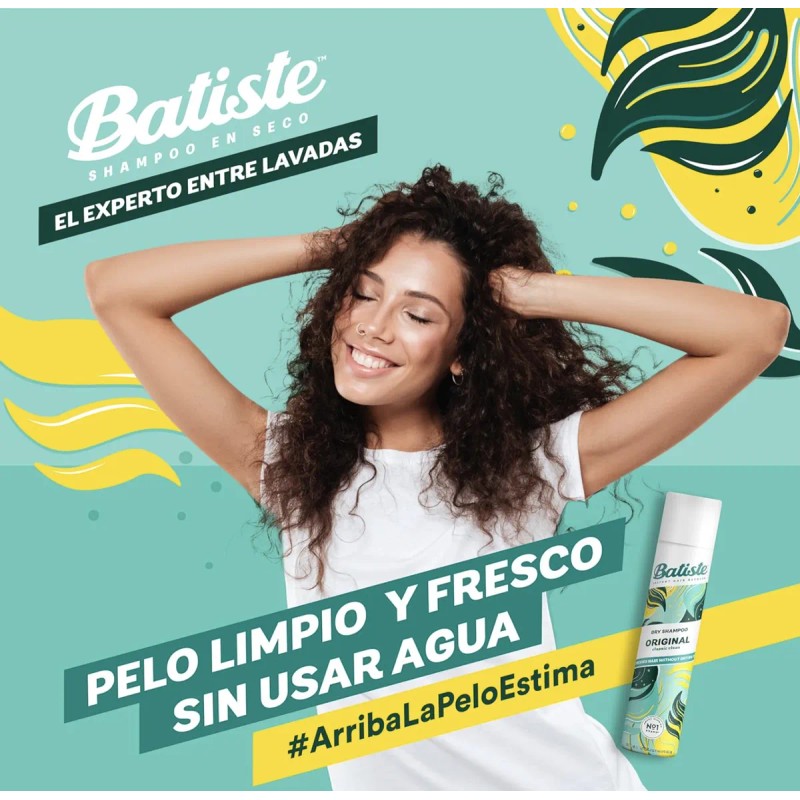 Remate Shampoo En Seco Batiste 2 Pzs Vegano Sin Sulfato