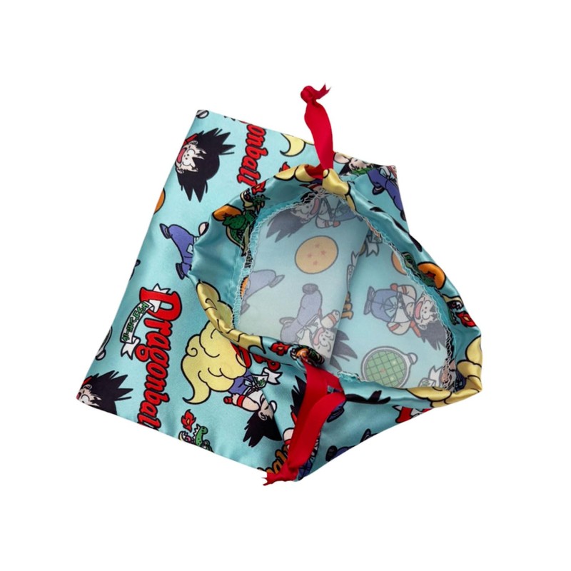 Small Planet Dragon Ball Ribbon Drawstring Son Goku Pattern