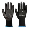 Portwest A195 Precision Testing Touch Screen PU Work Gloves Black,