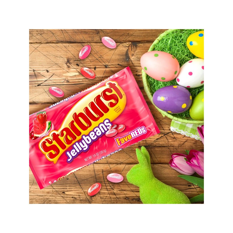 Starburst Jelly Beans – 2-Pack Fave Reds Jelly Beans and