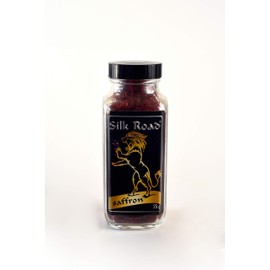 Silk Road Saffron (25gram) Organic Premium Grade A Afghan Saffron, Ranked #1 in the world, From our farm to your kitchen