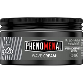 got2b Phenomenal Wave Cream (100 ml), Hair Wax for Men Gives Naturally Defined Waves on Medium to Long Hair, Styling Cream for up to 24 Hours of Control