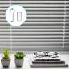 4 Set Horizontal Blinds Replacement Parts with Hook, Wire and