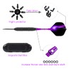 Darts Set 23g,Steel Tip 3 Pack Professional Dart with Aluminum