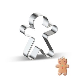 WJSYSHOP Gingerbread Man Cookie Cutter - A