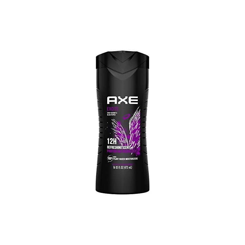 AXE Body Wash para hombre, anarquía 16 oz, paquete doble,