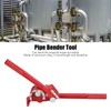 Mini Pipe Bender Aluminum Alloy Red 3 in 1 6mm