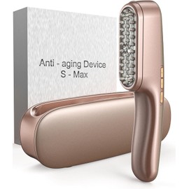 Mocasa Facial Beauty Device, Home Esthetics, Ultrasonic Vibration, Multi Function, 3 Modes, 4 Color Optical Beauty Equipment, Multi-functional Beauty Device, TYPE-C Charging Case, Japanese Instruction