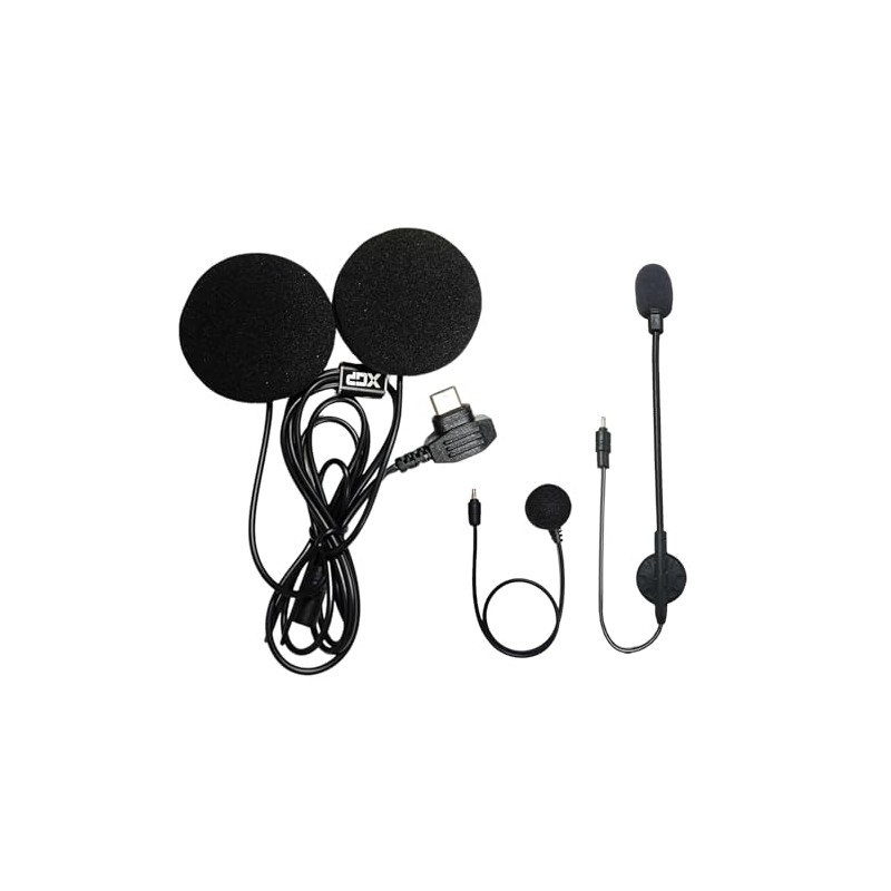 XGPMOTO Motorcycle Intercom 2 Seater Calling System, Speaker Microphone Accessory