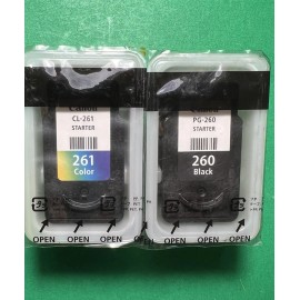 Canon Genuine Canon 260 261 Ink Cartridge Combo-For TS5320 6420 TR7020 Printer-OEM-2P