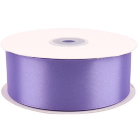 Hoisre 1-1/2 inch Light Purple Polyester Ribbon 50 Yards for Wedding Invitations, Bridal Bouquets, Sewing, Party Decorations, Gift Wrapping and More