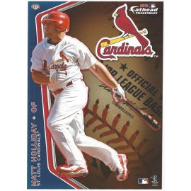 Fathead MATT HOLLIDAY ST LOUIS CARDINALS FATHEAD TRADEABLES 2013 REMOVABLE STICKER #11