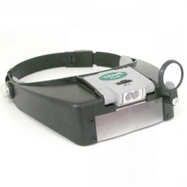 Magnifying glass headband LED lamp and camping head magnifying glass Multi-purpose