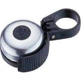 Point E-Bike Midi Glocke - Durch vertikale Montage auch für E-Bikes geeignet - Anbringung unter dem Display!, silber-schwarz, 16021900