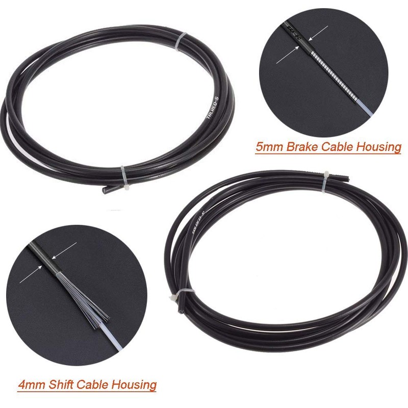 Bestgle 2 Packs New Upgraded Universal Bike Brake Cable and