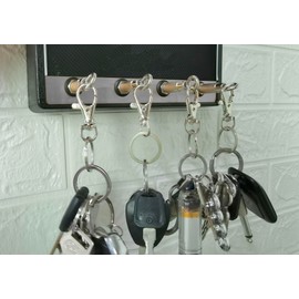 Cooplay 4pcs Guitar Plug SY Keychains for Door Key All Mountable Amp Cable Holder Kit Music Enthusiasts Audiophiles Audio Type Accessories Electric Bass Amplifier Connector