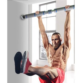 Raoccuy Pull Up Bar Chin up Bar Doorway Exercise Bar Upper Body Workout Bar - Home Gym Exercise Fitness with 28.5'' - 37.5'' Adjustable Width