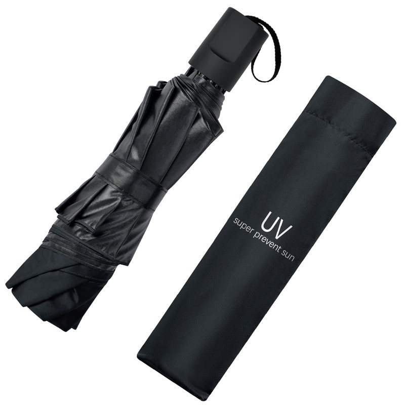 Vicloon Windproof Travel Umbrella, UV Blocked Umbrella, Compact, Light, Strong