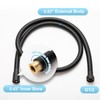 OFFO Shower Hose High Flow 0.43” Large Bore, 120 Inch
