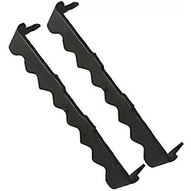Heavy Duty Large 1-3/4" No Nail Sawtooth Picture Hangers - Black Oxide 100-Pack