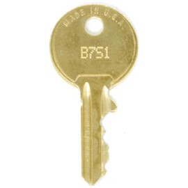 Yale Lock B7S33 Office Furniture Replacement Key B7S33