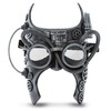 Attitude Studio Steampunk Gladiator Half Mask Robot Goggle Costume -