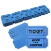 100pcs 50/50 Raffle Tickets Double Roll, Consecutively Numbered Bold Numbers