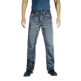 Flypaper Mens Fashion Bootcut Jeans Regular FIT Medium Vintage Blue Size 30X32