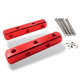 TAGATORON Square Weights for Mass Dampers (Set of 2) (Red)