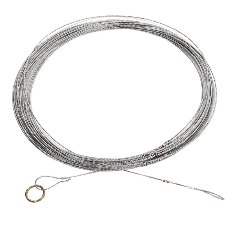 Steel Wire Measuring Rope Good Flexibility Sturdy Steel Rope Measuring
