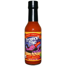 ASS KICKIN" Desert Creatures Cajun Hot Sauce - Scorpion's Sting