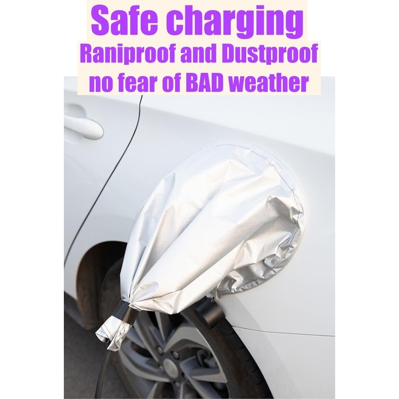 EV Charging Port Cover – Weatherproof Protective Cap for Electric
