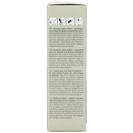 pedag Premium Shoe Cream Polish 850 in Tube with Applicator, Made in Germany, Dark Brown 02 Color, 50ml/1.7oz