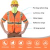 AYKRM X Small class 3 high vis reflective safety vests