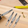 CCTSA Self Centering Drill Bits Set for Hinges, Center Drill