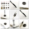 Leather Press Studs Set, Leather Metal Rivets 2 Colours Metal