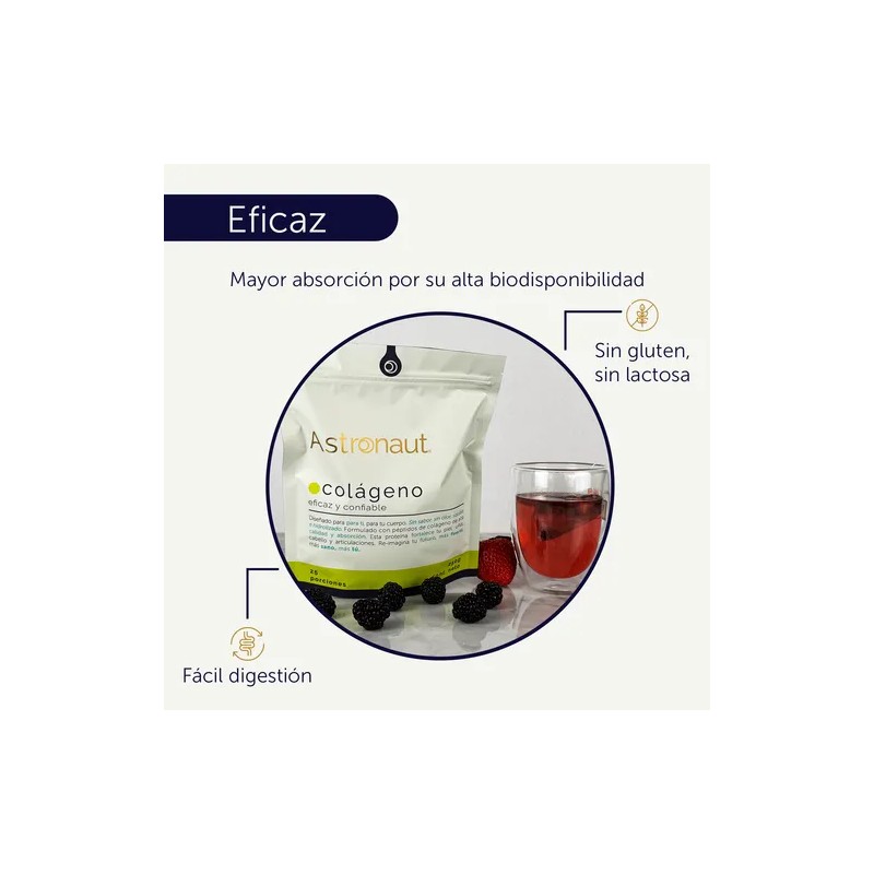 Colágeno Hidrolizado Astroonaut®| Premium, Superior | 600g