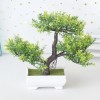 Plantas Artificiales, Bonsái, Maceta Pequeña, Planta Falsa,
