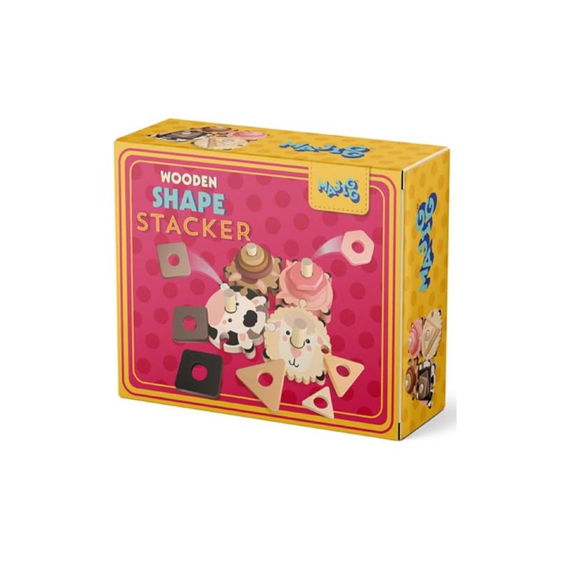 MAJIGG Wooden Shape Stacker