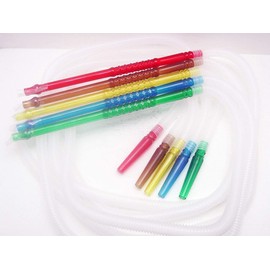2 Pack Premium Disposable Hookah Hoses Washable (Copper)