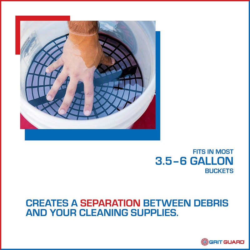 The Grit Guard Insert (Red) - Fits 12 inch Diameter